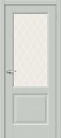 Неоклассик-33 Grey Matt White Сrystal 200*60